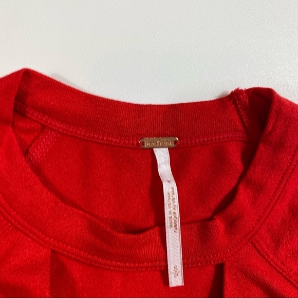 NWT Free People Just A Twist Choker Neck Top - Picture 5 of 8